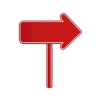 grassetto rosso freccia cartello puntamento per Giusto, simboleggiante direzione o navigazione. semplice design è chiaro e occhio cattura, ideale per guida o indicando movimento.rosso freccia cartello puntamento giusto png