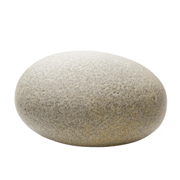 liso, oval conformado gris Roca con texturizado superficie, aislado en transparencia antecedentes. Roca sencillez y natural formar evocar sentido de calma y equilibrar png