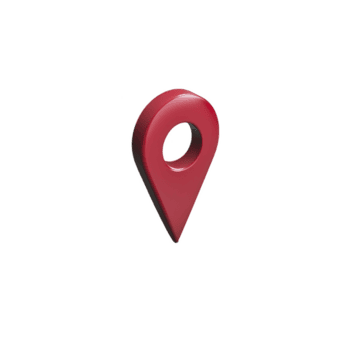 röd 3d Karta stift ikon är avbildad, symboliserar plats eller navigering. stift är glansig och isolerat på genomskinlighet bakgrund, ofta Begagnade i digital Kartor eller gps tillämpningar png