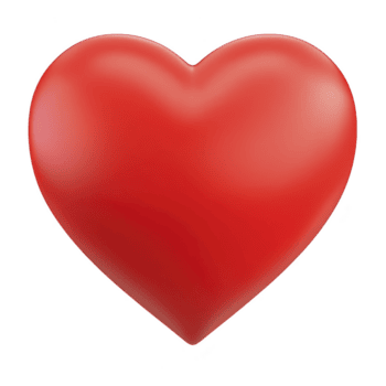 brilhante vermelho coração simbolizando amor e afeição, com suave, lustroso superfície. coração é centrado em avião fundo, enfatizando Está vibrante cor e clássico forma png