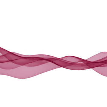 resumen rosado y rojo ola modelo en transparencia fondo, creando fluido y dinámica diseño. suave curvas y translúcido capas añadir profundidad y movimiento a composición png