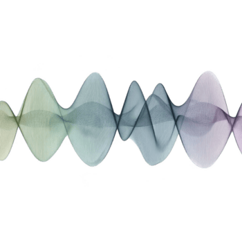 vistoso, resumen ola modelo fluye suavemente a través de transparencia fondo, creando sentido de movimiento y fluidez. degradado de colores agrega profundidad y visual interesar png