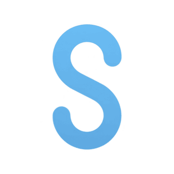 imagem mostra grande, negrito azul carta s em avião fundo. carta é suave e arredondado, criando simples e moderno Projeto. azul carta s em avião fundo, suave e moderno Projeto png