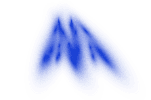 Light beam with blue rays and glowing starburst flare creating abstract soft gradient shimmer burst sparkle and illuminated energy flash on transparent background png