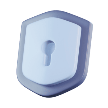 cyberveiligheid gegevens beveiligen 3d icoon png