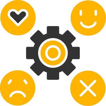 Technical Specification Checklist Icon Glyph Two Color vector