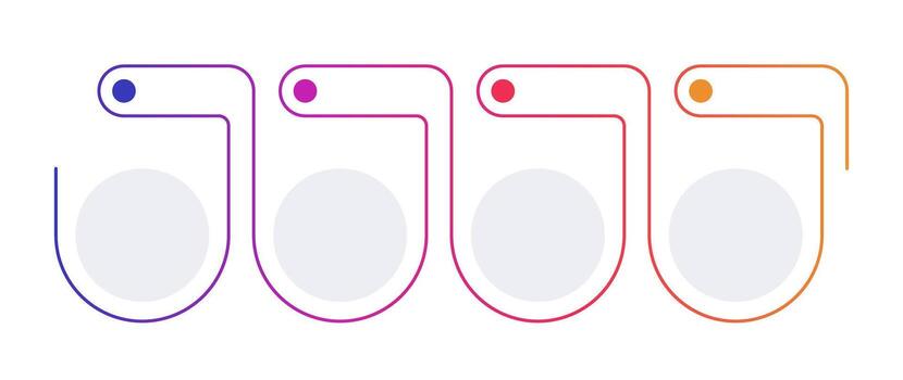 Bio hacking infographic template. Healthcare solutions for longevity. Therapy. Data visualization with 4 steps. Empty process design. Editable blank options info graphics vector