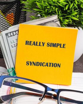 Exploring the concept of Really Simple Syndication as a tool for efficient information sharing in today's digital business landscape photo