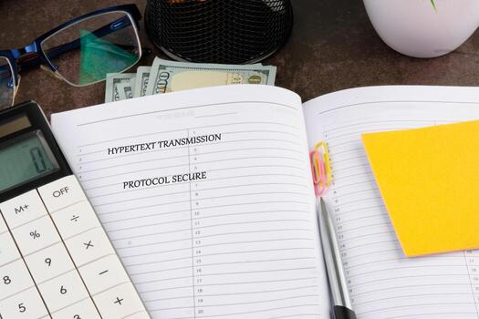 Discussion highlights importance of secure hypertext transmission protocol for protecting data in technology and business sectors photo