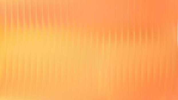 Orange gradient with glass texture abstract background. 3d ribbed plastic stripe design. Corrugated emboss panel reflection map. Aberration reed plexi wave bg. Acrylic stained fractal paper. vector