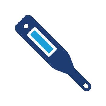 thermometer colored icon good for web or mobile app vector