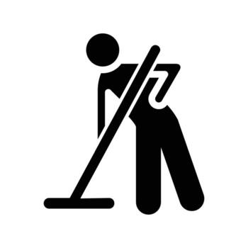 cleaning services solid icon design good for web or mobile app vector