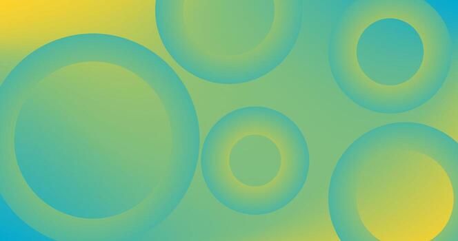 verde degradado resumen antecedentes con círculos para fondo de pantalla web página antecedentes web pancartas vector