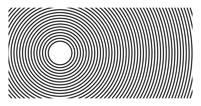 Circular concentric lines stripes element graphics Swirl Design vector