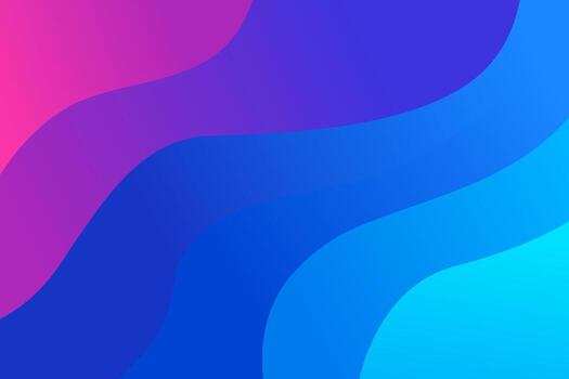 moderno degradado azul y púrpura resumen antecedentes con suave ola formas y fluido curvas. vector