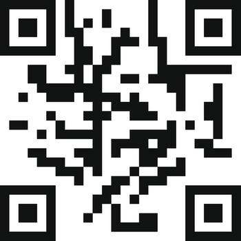 qr código escanear icono conjuntos escanear qr código símbolo vector