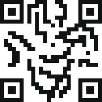 qr código escanear íconos colocar. escanear qr código simbolos vector