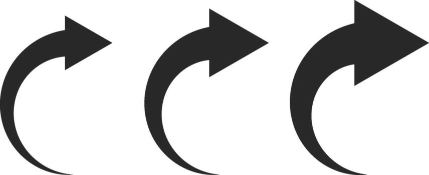 circle arrow sets. Circular arrow symbol. refresh, reload arrow icons collection vector