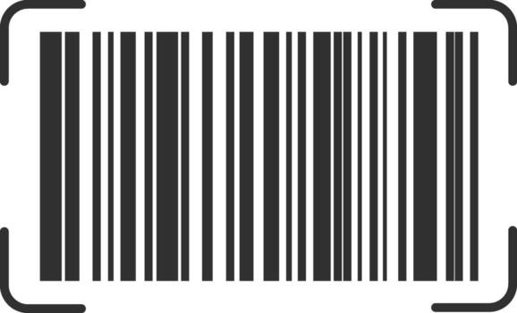 Scan barcode icon set. scanning Black Barcode level symbols. vector