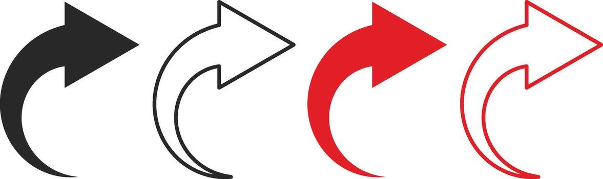 circle arrow set. Circular arrow symbol. refresh, reload arrow icons collections vector