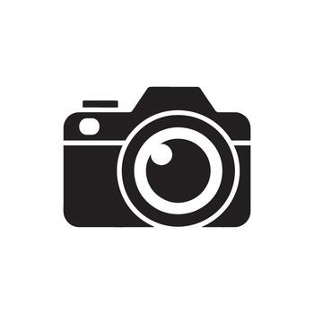Sleek Camera Icon Capturing Memories A Simple Digital Representation for Photography Social Media and Creative Projects vector
