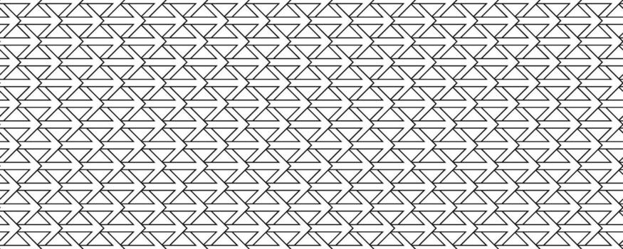 Seamless geometric pattern with arrow shapes, modern minimal design for background or wallpaper vector