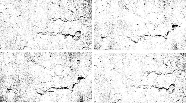 Authentic Grunge Texture Background. A heavily distressed and scratched surface pattern. Featuring faded, grimy details perfect for creating a rustic, retro style. vector