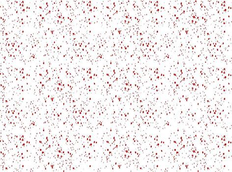 Crimson splatters scattered on a white canvas creating a dynamic and textured background evoking a sense of abstract art and modern des vector