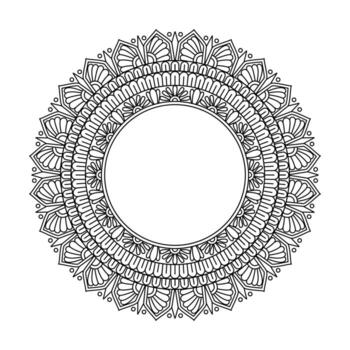 pétalo lazo modelo lleno de armonía vector