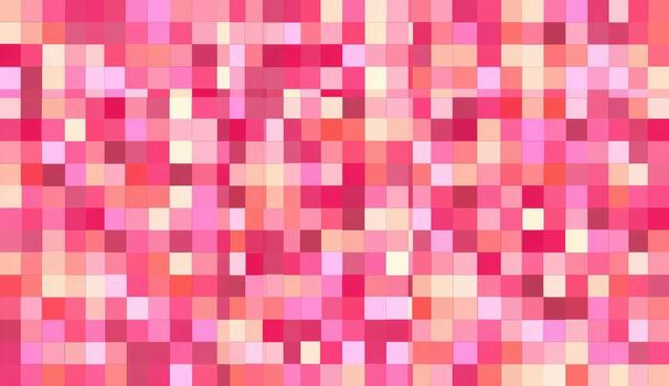 A pink and orange background with squares photo