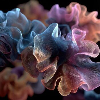 A close up of some colorful flowers photo