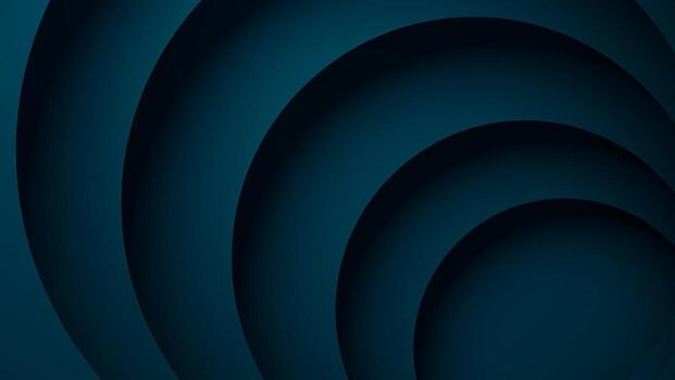 Abstract layered circular waves design vector
