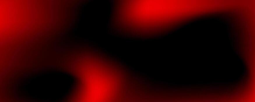 borroso antecedentes con rojo y negro degradado. de moda bandera con un fuego efecto y un suave transición de colores vector