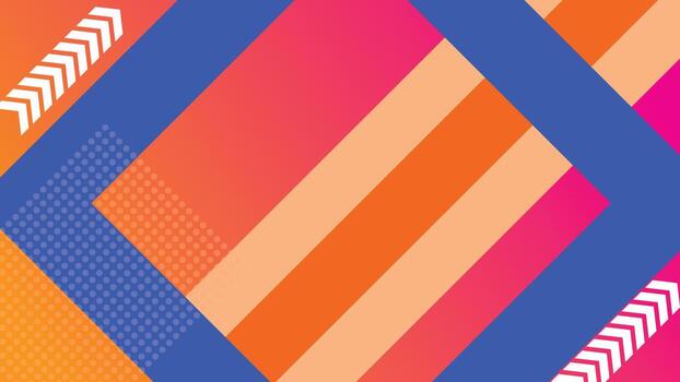 creativo resumen geométrico antecedentes presentando negrita azul naranja y rosado en capas formas con degradado texturas, ideal para carteles, pancartas, web y digital diseño proyectos vector