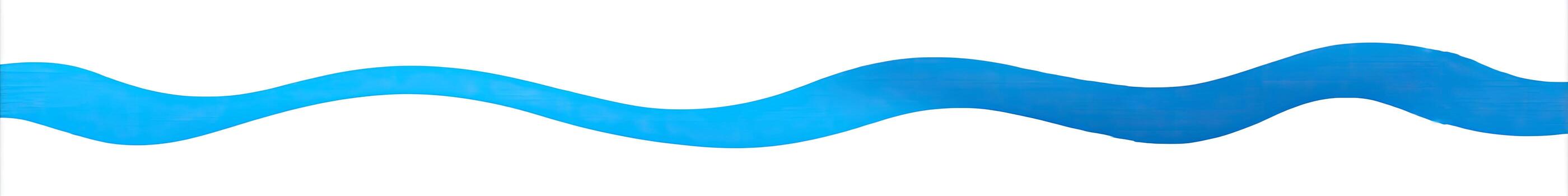 un azul, ondulado, alargado, degradado forma en blanco fondo, parecido a un fluido o movimiento foto