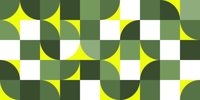 resumen antecedentes sin costura circulo y cuadrado con geométrico modelo verano en tierra retro colores. ilustración para tu diseño. vector