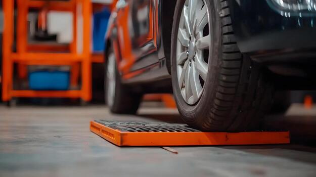 Step-by-Step Guide on Safely Jacking Up a Car for Tire Inspection and Replacement photo