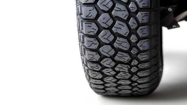 High-Performance Tire Featuring Deep Tread Patterns for Optimal Safety and Reliability photo
