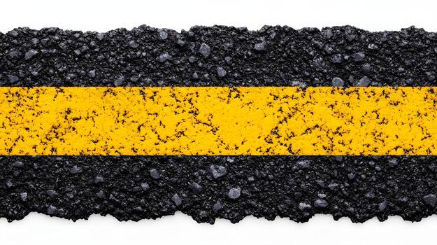 Speed Bump Sign Overlaid with Bumpy Road Texture on White Background photo