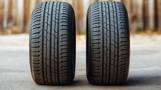 Tire Wear Comparison Impacts of Proper vs tires on Vehicle Performance and Safety photo