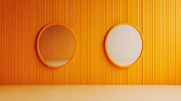 Infinite Mirror Reflections Representing Feedback Loops in Business photo