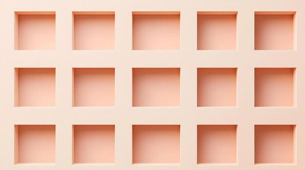 Sleek Minimalist Architectural Patterns and Geometric Shapes in 3D photo