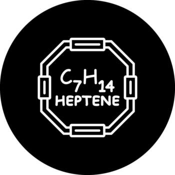 Heptene Consistent User Interface Mark vector