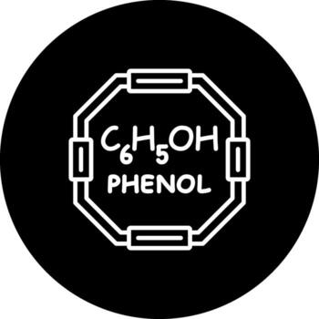 Phenol Stylish Design Object vector