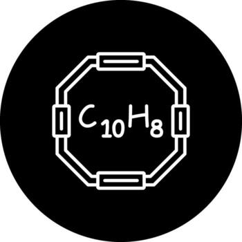 Naphthalene Compact User Interface Shape vector