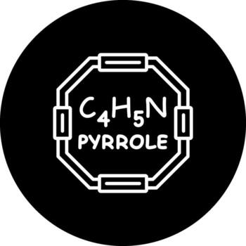 Pyrrole Stylish User Interface Design vector