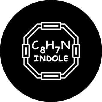 Indole Functional User Interface Symbol vector
