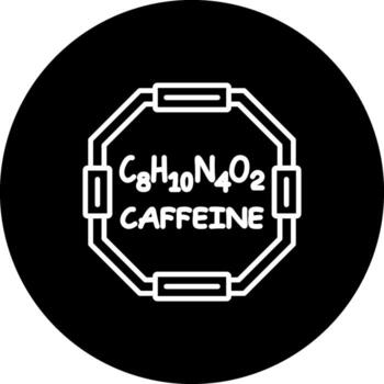 Caffeine Simple Digital Design Symbol vector