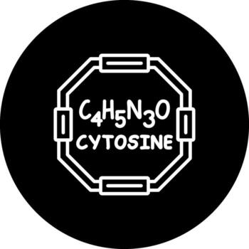 Cytosine Dynamic Flat Design Feature vector