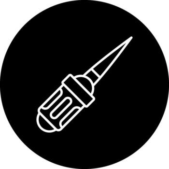 Center Punch Compact User Interface Shape vector